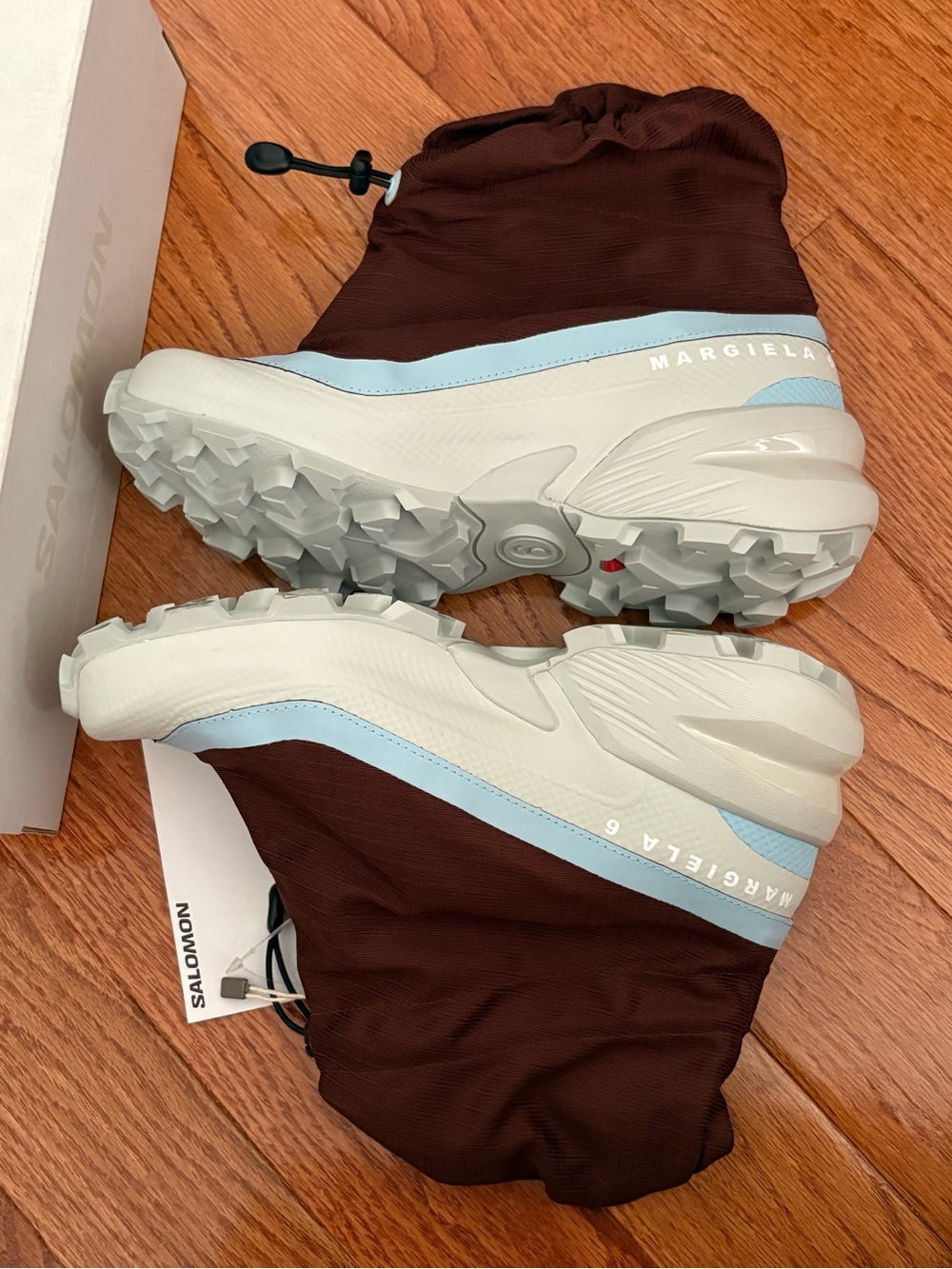 Salomon x MM6 Margiela, Cross Hike Mid “Bordeaux” - Picture 2 of 8
